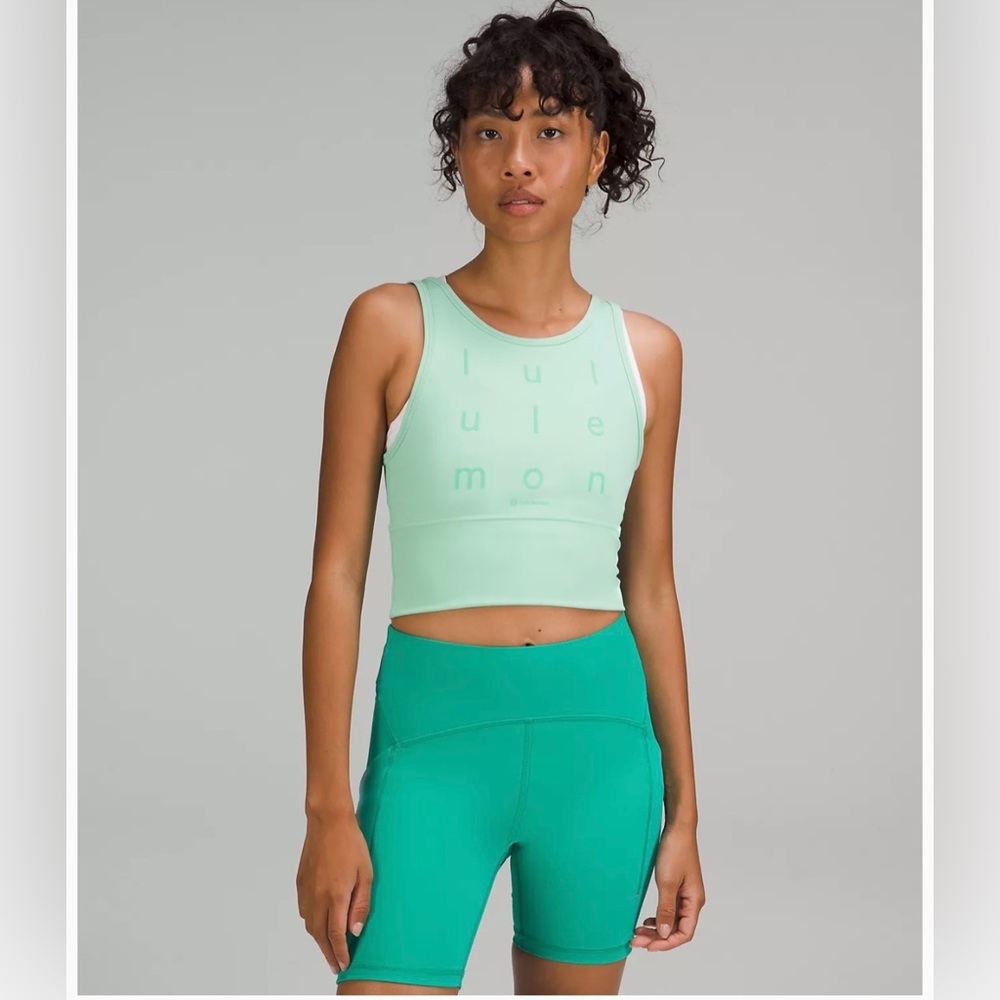 lululemon athletica Mint Green Tank Top